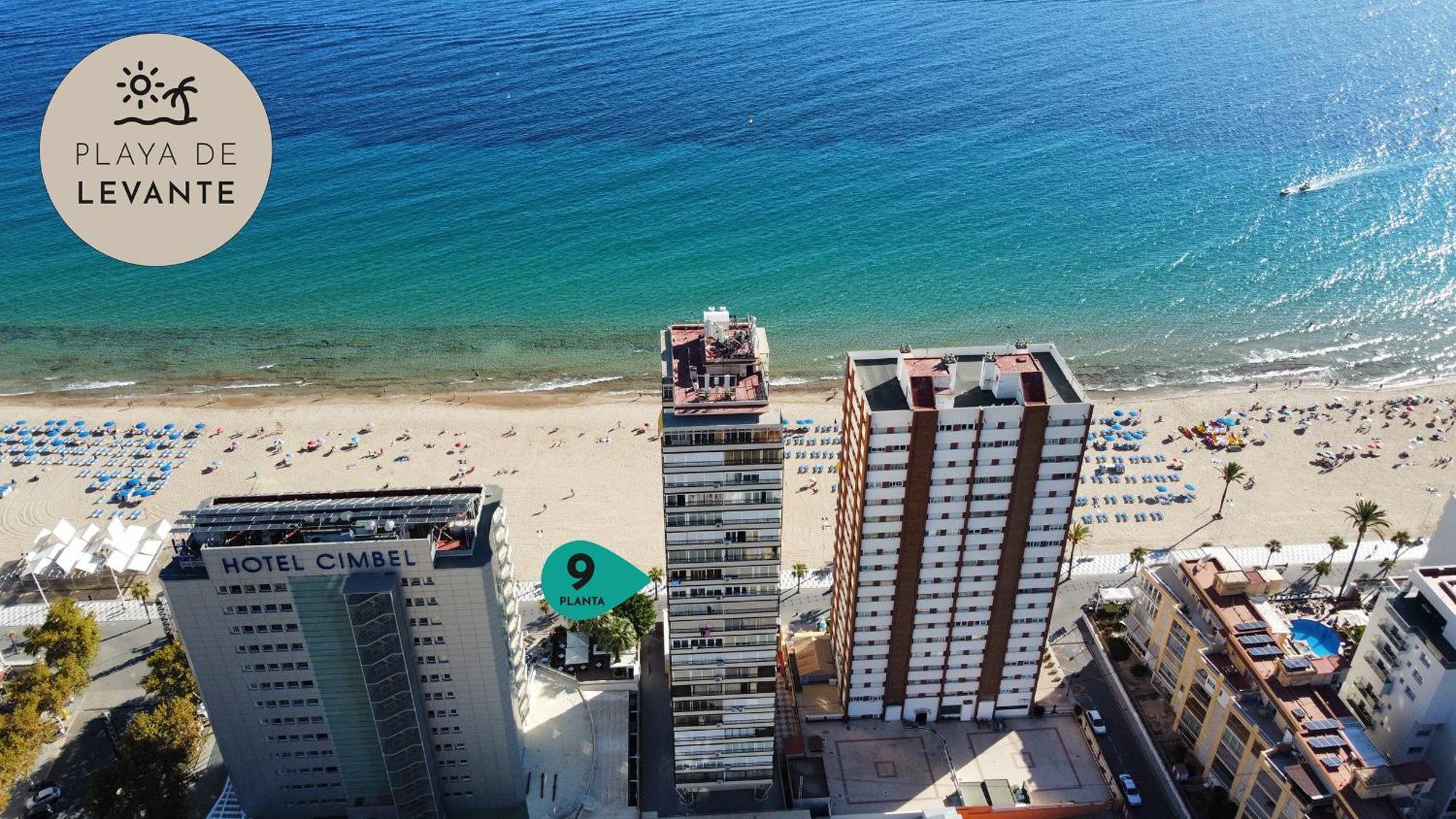 Precioso Estudio Frente La Playa 貝尼多姆 外观 照片