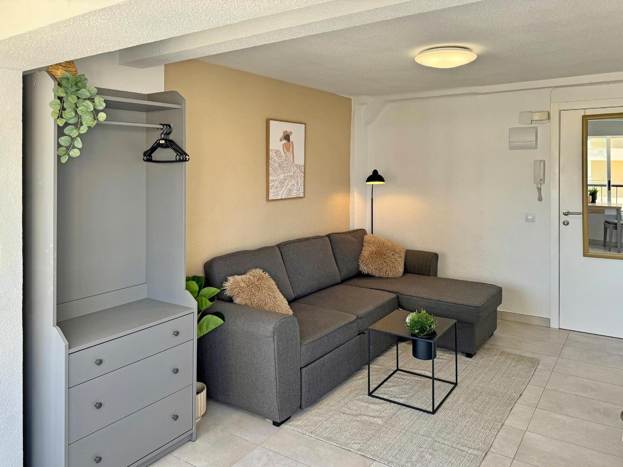 Precioso Estudio Frente La Playa 貝尼多姆 外观 照片